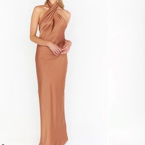 Jasmine Halter Maxi Dress NWT